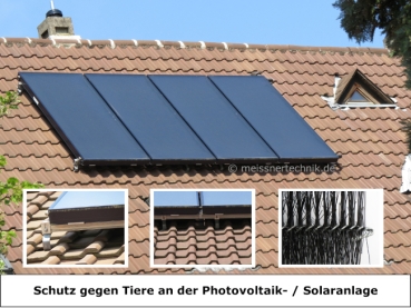 MEISSNER - Palettenlieferung - 120x Photovoltaikbürsten - 100 cm lang - Ø 19 cm - Drehdraht aus Edelstahl - 1 Palette - idealer Nistschutz und effektive Taubenabwehr - Photovoltaik - Fotovoltaik